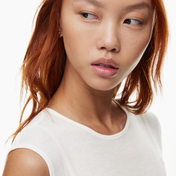 Aritzia Wilfred⎜MURANO T-SHIRT⎜LIGHT BIRCH - Picture 2 of 14